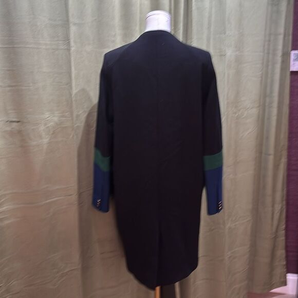 Preen by Thornton Bregazzi Black/blue/Green Teddy coat, S - Picture 7 of 12
